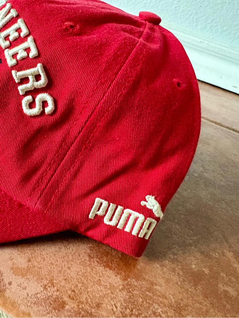 Puma Hat Tampa Bay Buccaneers Mens Red NFL Pro Line Adjustable Cap